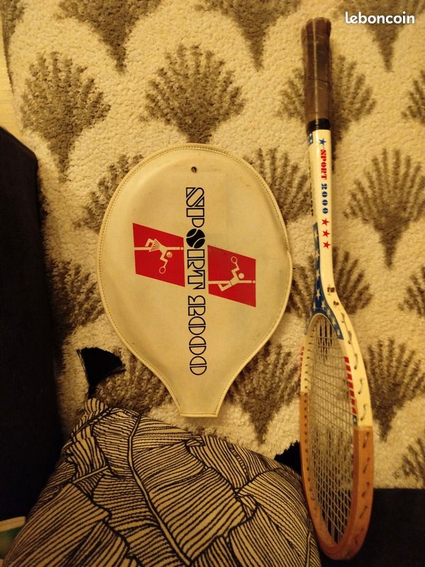 Raquette de tennis vintage Donnay x Intersport - Avec housse