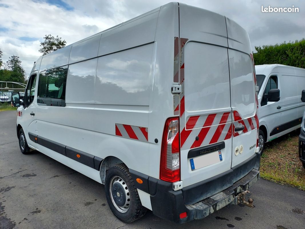 Renault MASTER III FG 7 PLACES F3500 L3H2 2.3 DCI 135CH CABINE APPROFONDIE GRAND CONFORT EURO6 (image 4)