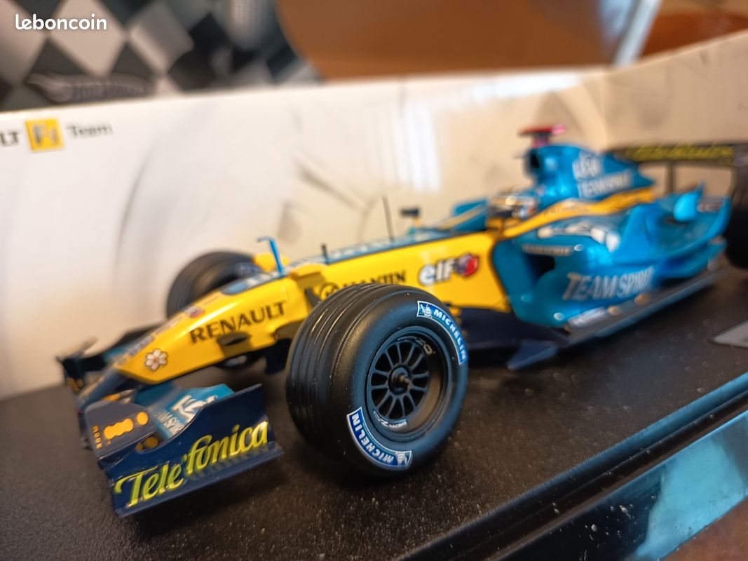 Minichamps 1:18 Fernando Alonso Renault R26 #1 Gagnant Britannique GP Formule 1 Champion Du Monde 2006 147060801