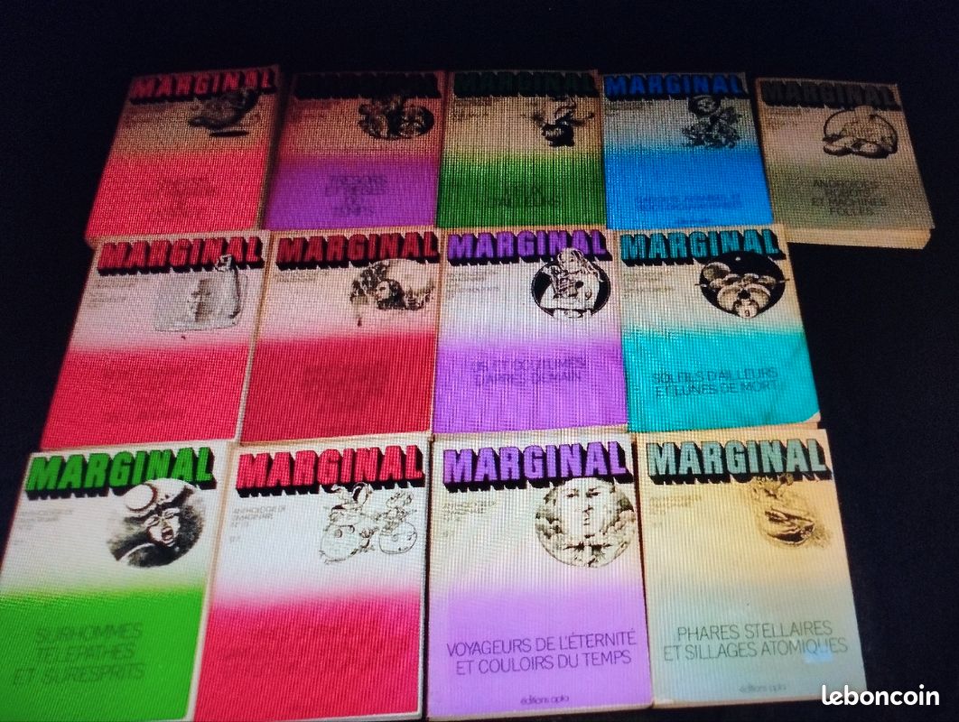Sf Anthologie de l'imaginaire : Marginal 1 à 15 (13 tomes) Editions Opta (image 1)