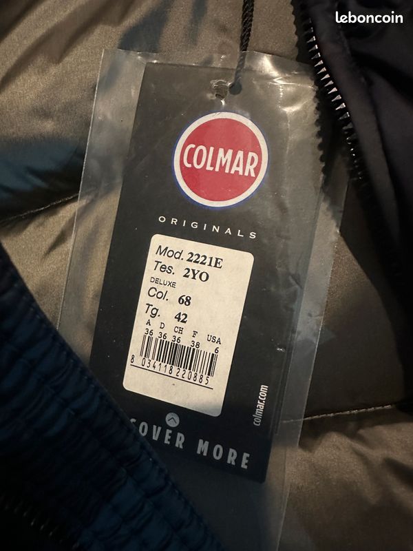 Doudoune Colmar femme neuve 38 bleu (image 6)