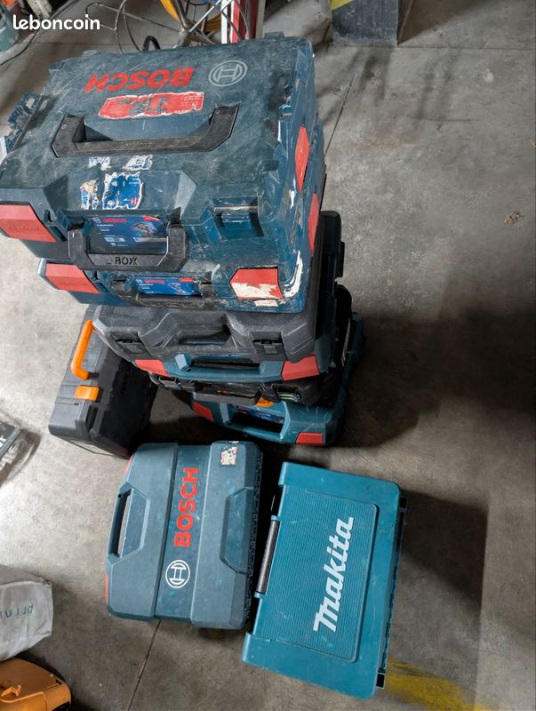 Boîtes de rangement pour perceuse – Makita / Bosch / Worx (image 1)