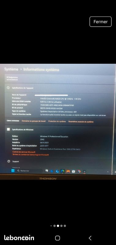Ordinateur Portable Thomson (image 7)