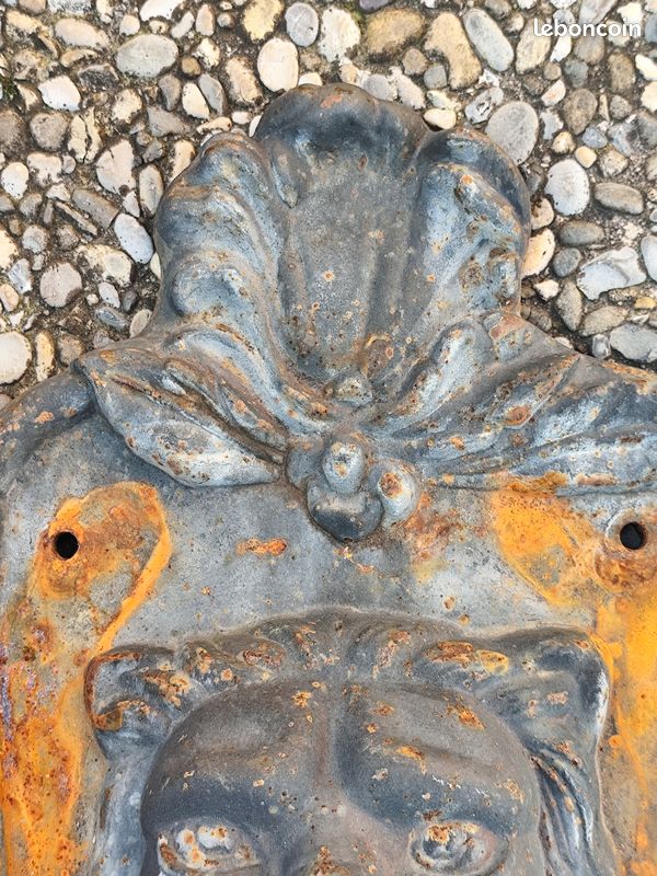 Fontaine murale fonte tête lion décoration jardin (image 4)