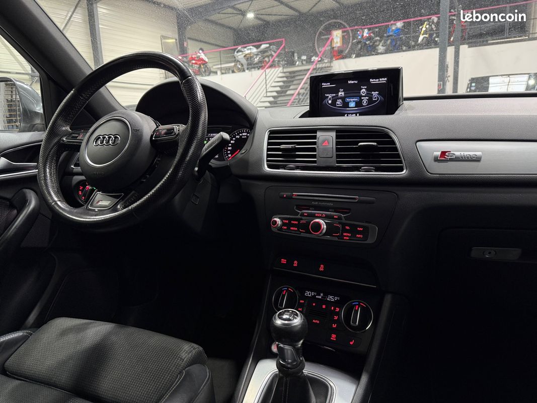 AUDI Q3 (2) 2.0 TDI ULTRA 150ch S Line - Jantes Rotor - sièges Chauffants - Garantie 12 Mois (image 12)