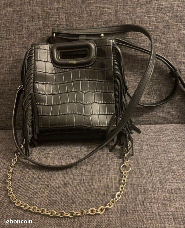 Sac Bandoulière Sac Maje En Cuir Sac M En Cuir à Franges