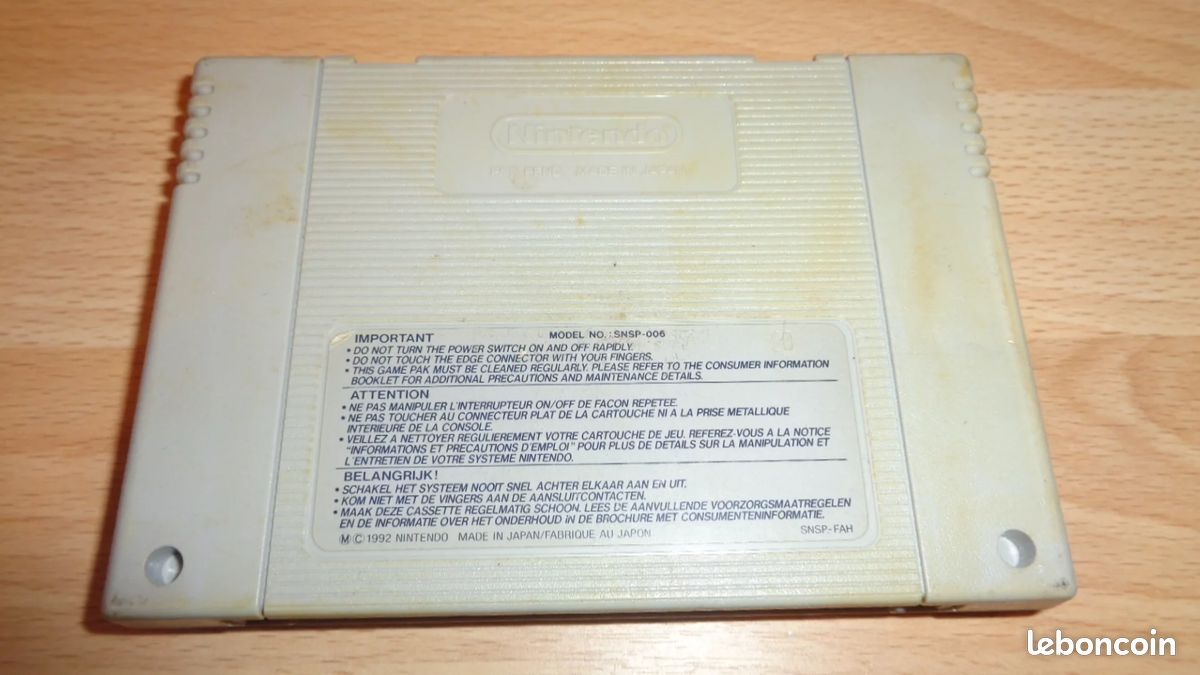 Jeu super nintendo SIM CITY (image 3)