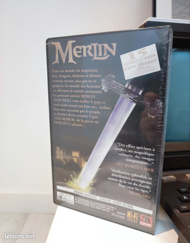 Cassette VHS Merlin (image 3)
