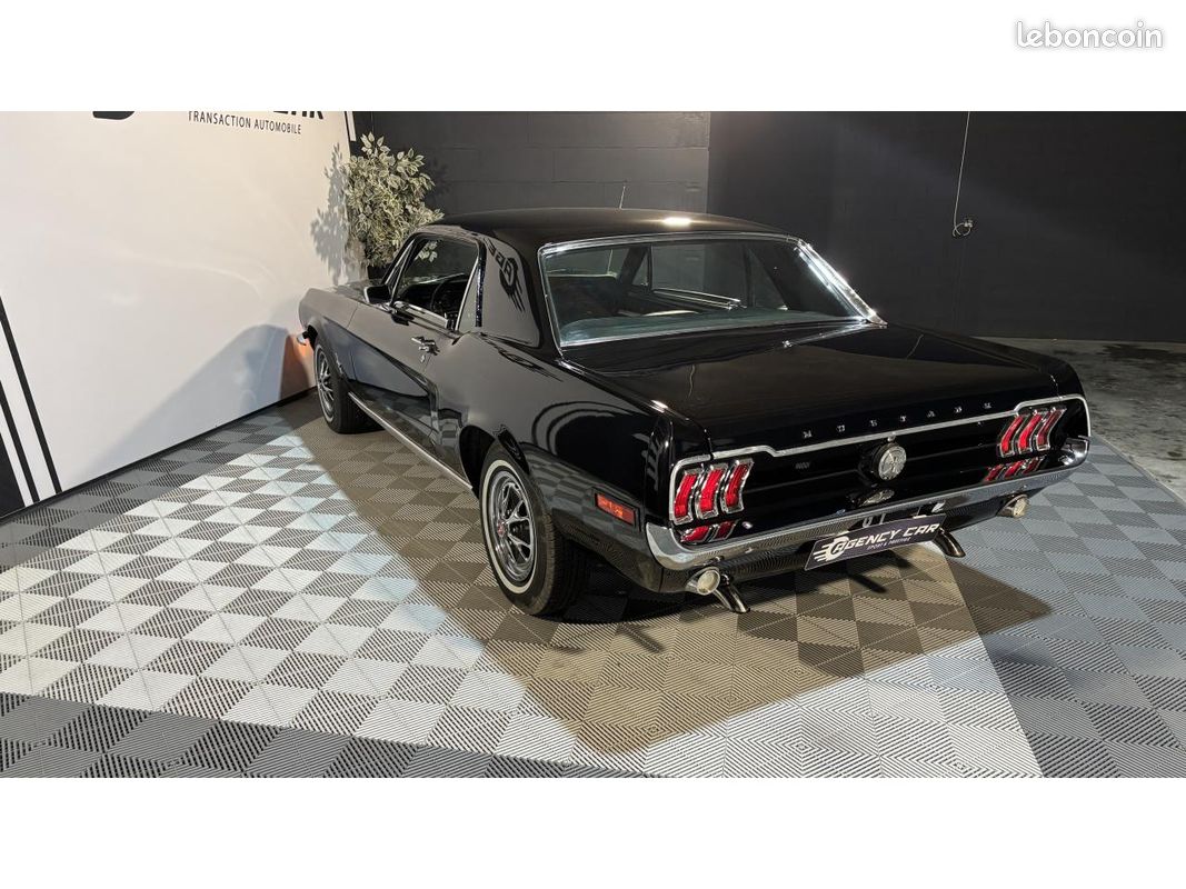 FORD MUSTANG Coupé v8 289ci 1968 - Entièrement restaurée (image 4)