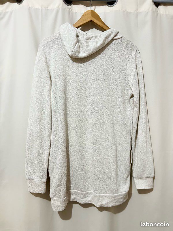 Pull à Capuche Femme Molly Bracken - Taille M/40 - Couleur Beige Clair - Peu Porté