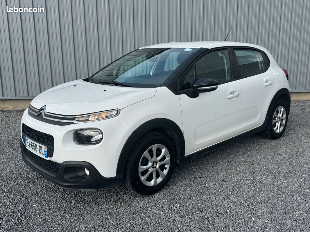 CITROEN C3 III (2) 1.5 BLUEHDI 102cV S&S FEEL BVM6 1ERE MAIN (image 1)