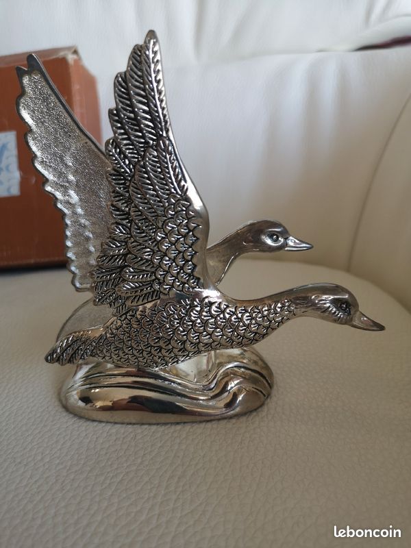 Porte-serviettes plaqué argent Silea (image 1)