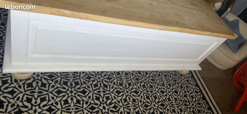 Table basse en bois (image 1)