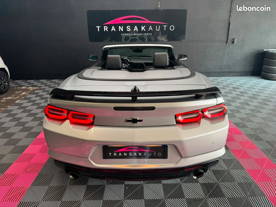 CHEVROLET CAMARO SS CABRIOLET 6.2 V8 453ch - MALUS INCLUS Déjà payé (image 8)
