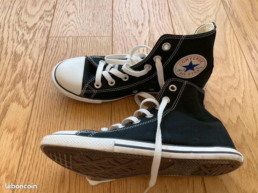 Converse Haute Plateforme Noir Cuir Converse Noir Cuir Haute Femme