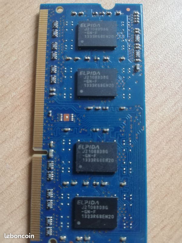 Ram 2Go 12800 (pour ordinateur portables) (image 2)