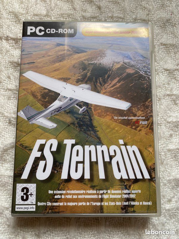 Altitude Concorde – Extension Flight Simulator 2002 & 2004 – PC – Bon état