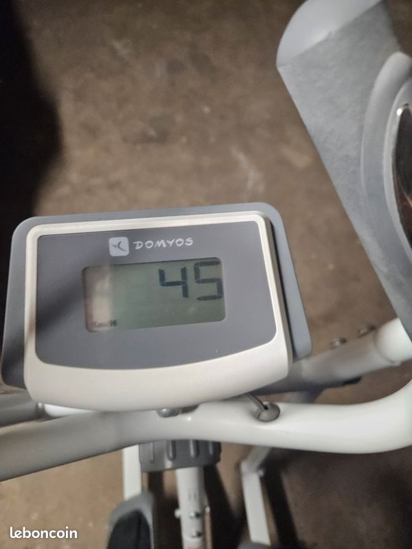 Vélo elliptique domyos ve 200 silver Sport Plein air