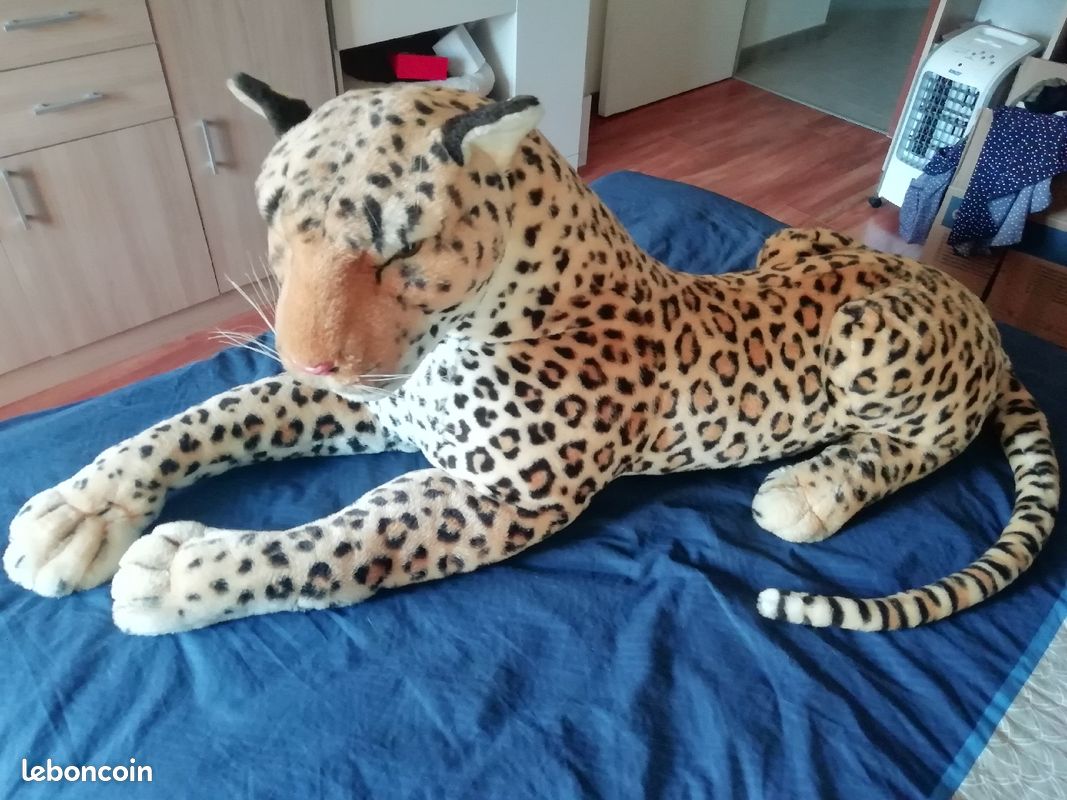Peluche géante léopard ou panthère (image 1)