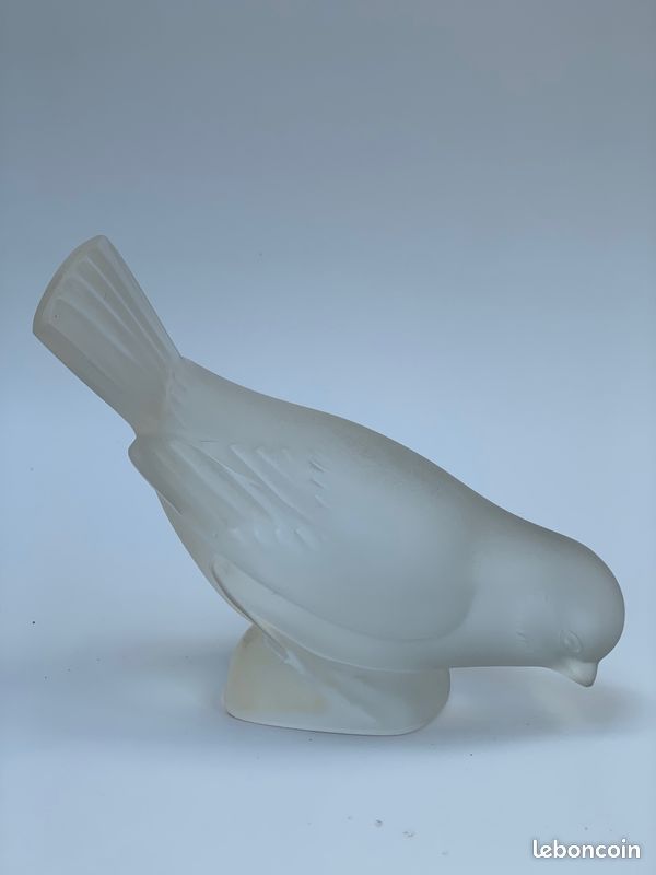 Oiseau cristal Lalique vintage (image 3)
