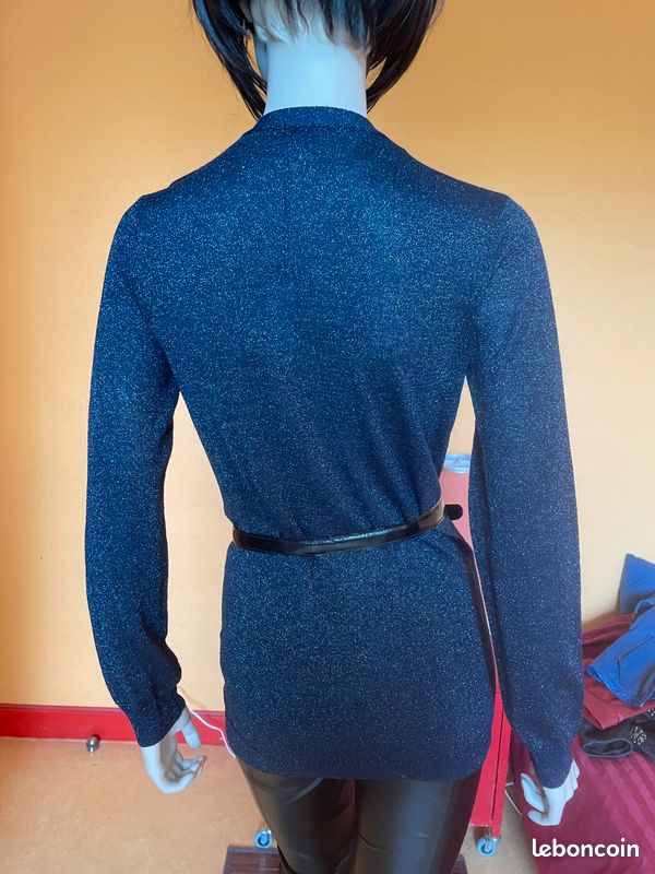 Gilet/cardigan CAROLL - Neuf - T. 36 (image 5)