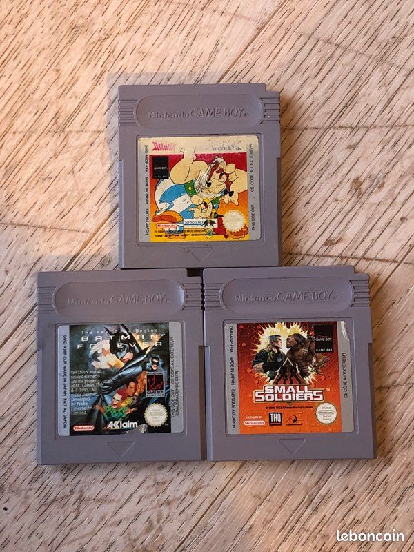 Lot De Jeux Gameboy - Paperboy Inclus - PAL - Édition Complète
