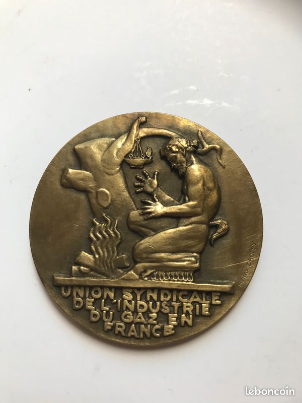 MEDAILLE DU TRAVAIL 20 ANS - échelon VERMEIL