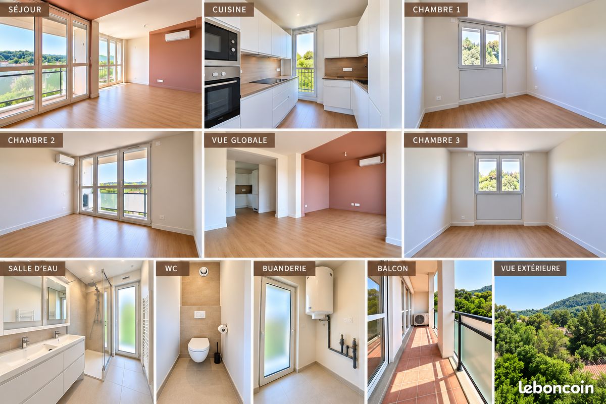 Appartement 5 pièces 78 m² · à Aix-en-Provence · 78 m² · 399 000 €