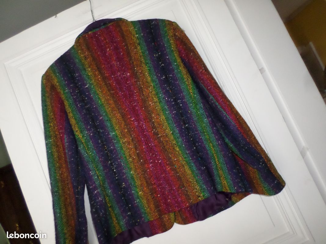 SPLENDIDE veste multicolore - T 40/42 (image 3)