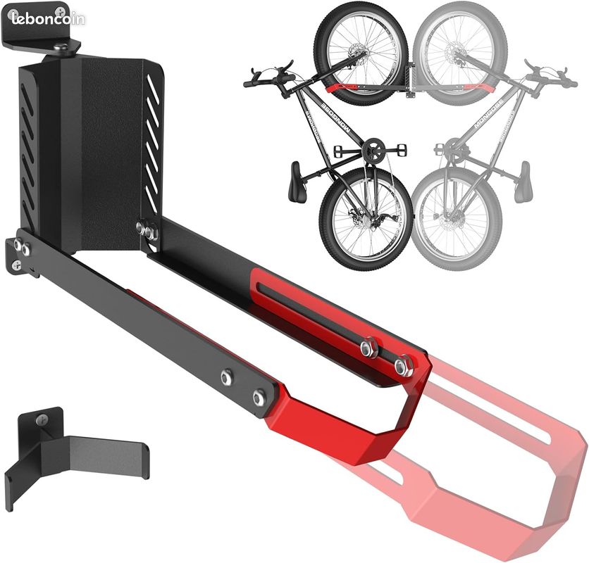 Support mural de vélo robuste pour stockage de vél... – Grandado