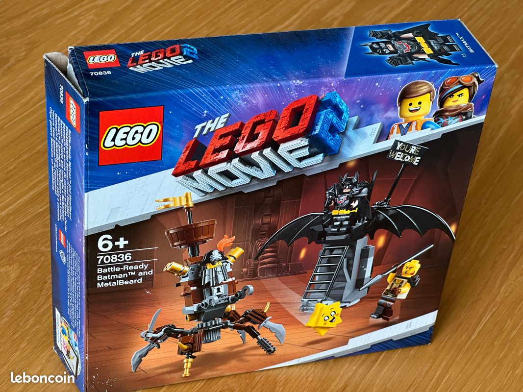 LEGO Batman 70836 Batman™ en armure de combat et Barbe d'Acier