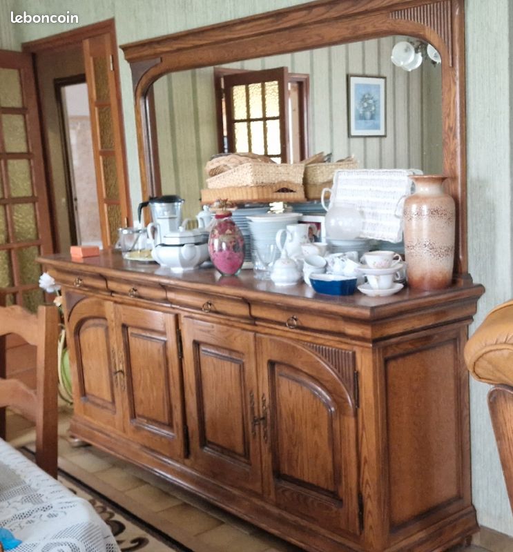 Buffet enfilade 4 porte + miroir (image 4)