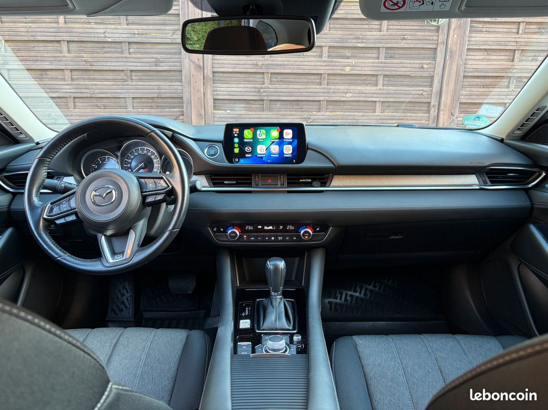 MAZDA 6 SW 2L 165 Exclusive BVA / CarPlay & Caméra / LED & Affichage tête haute / Historique complet MAZDA / Garantie 12MOIS (image 5)
