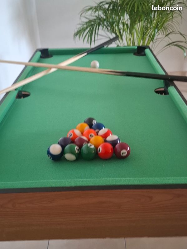 Table Multi-jeux / Baby-foot / Billard / Ping-pong / Air Hockey - Très bon état (image 12)