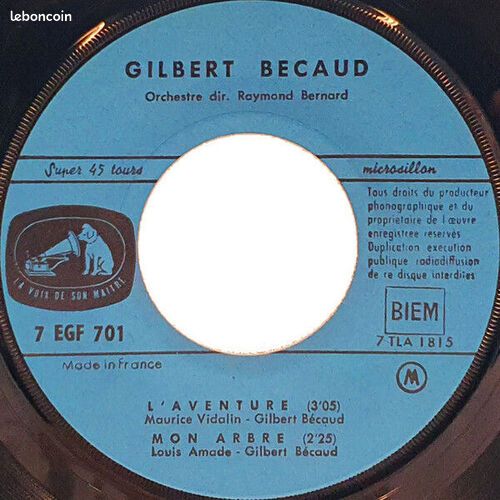 [Vinyl] L'aventure - Bon état (image 4)