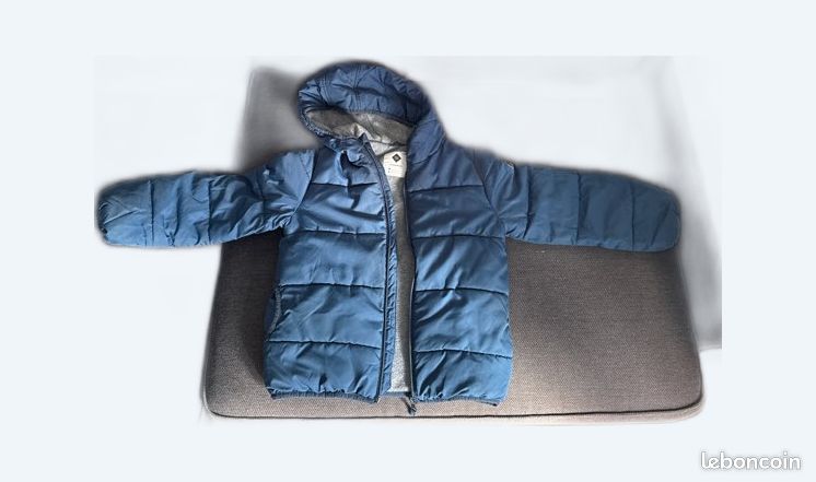 Manteau doudoune 7-8 ans « tex » (image 1)