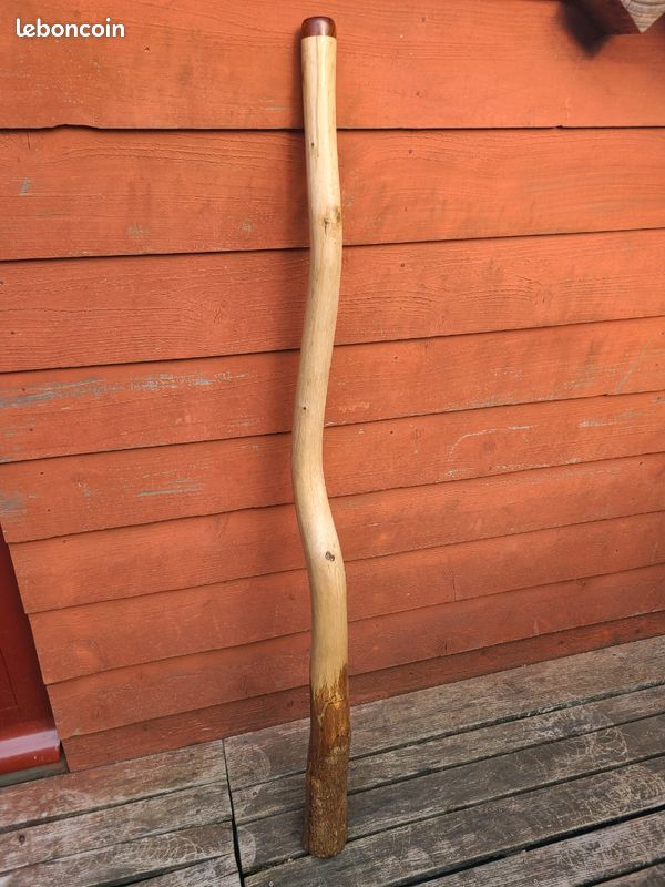 Didgeridoo horizonde Mi en chêne (image 4)