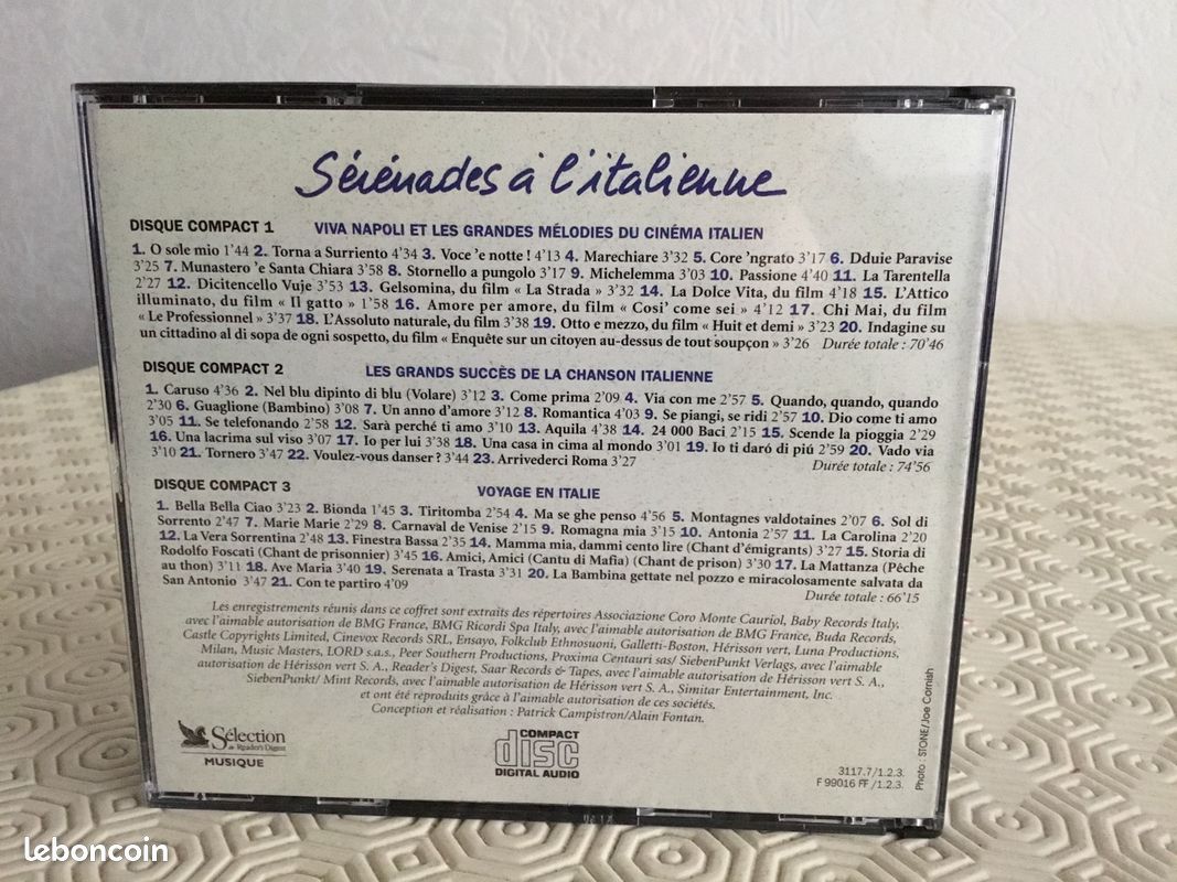 Coffret « Sérénades à l’italienne » (image 1)