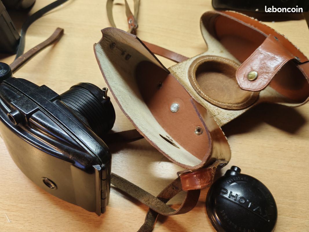 Appareil Photo Argentique PHOTAX Boyer Paris – Série VIII, Reflex, Avec étui