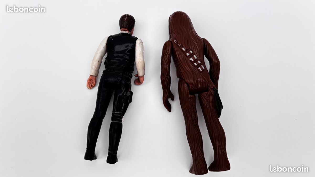 Star wars vintage Kenner Landspeeder Han Solo Chewbacca1978 (image 8)