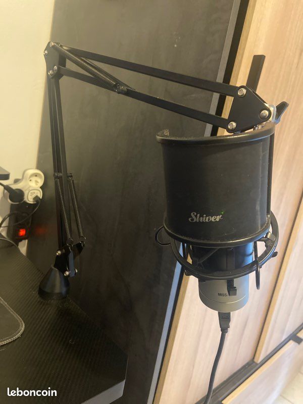 Microphone USB MSS-10 - Stream / ASMR / Podcast / Studio - Shiver (image 2)