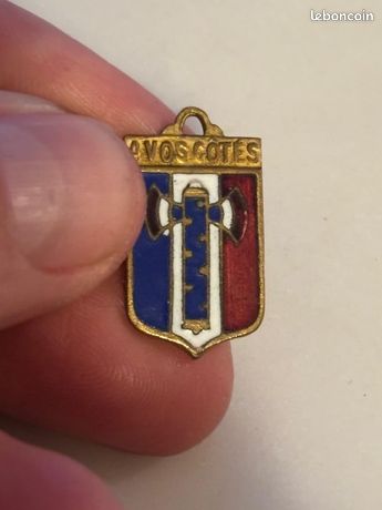Épinglette Ancienne Des Flandres Dunkerque 1946 - Insigne Historique, Bon état, Collection