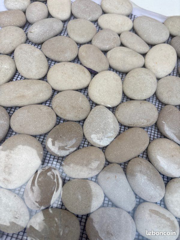 Carrelage galet de mer - mosaïque sol ou mur (image 2)