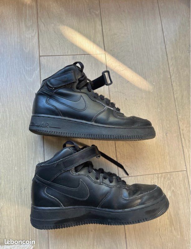 Air force 1 mid noires 39 (image 4)