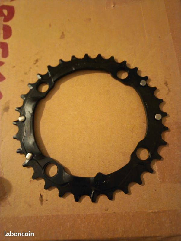 Plateau Shimano IG K-32 – 32 Dents, 94 BCD, Acier, Pour VTT Vintage 7/8 Vitesses