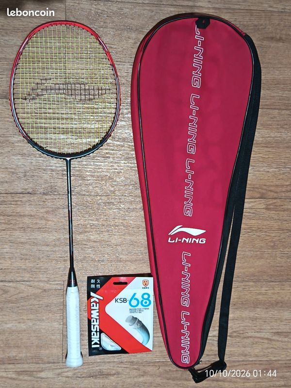Raquette badminton Lining Calibar 600B 3D acheté en septembre 2026 (image 1)
