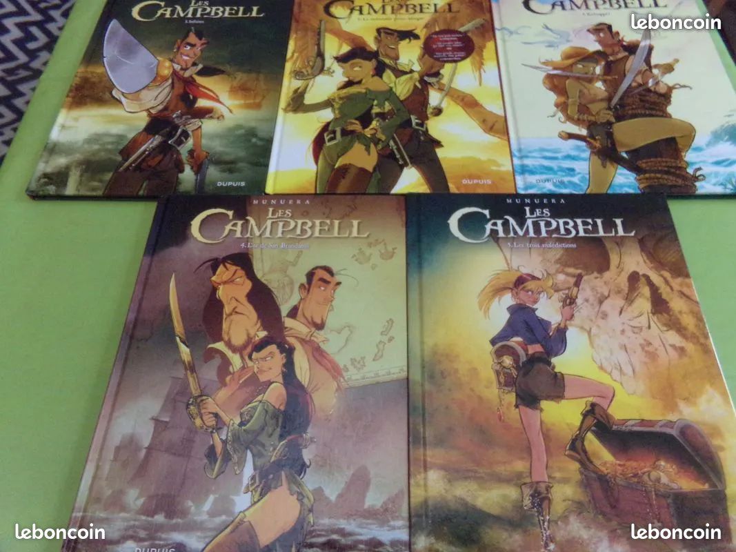 Neuves LE COMBAT ORDINAIRE-comme un garcon-LES CAMPBELL-la croix de cazenac-YIN DRAGON-master-LES AVENTURE EXRAORDINAIRE D'ADELE BLANC-SEC (image 1)