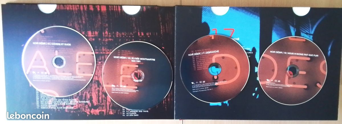 Noir Désir – Intégrale 2020 • Coffret Collector 18 CD + 1 DVD • 200 titres : Albums studio + lives + raretés + inédits • Anthologie complète du rock français [COMPLET] (image 18)