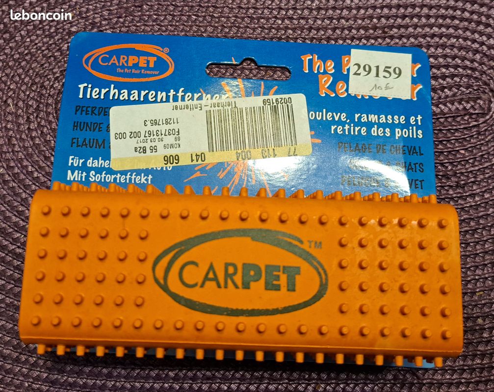 Brosse soulève ramasse et retire des poils/marque Carpet (image 1)