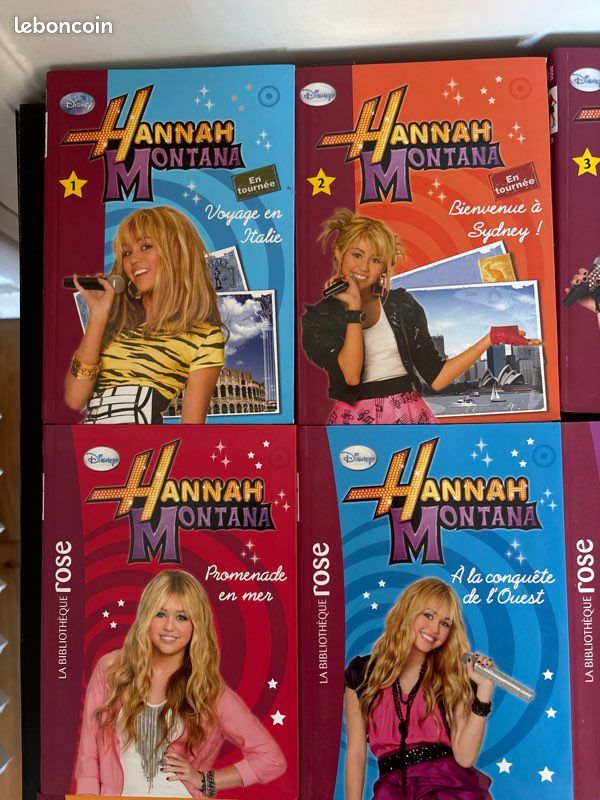 Lot bibliothèque rose Hannah Montana (image 2)